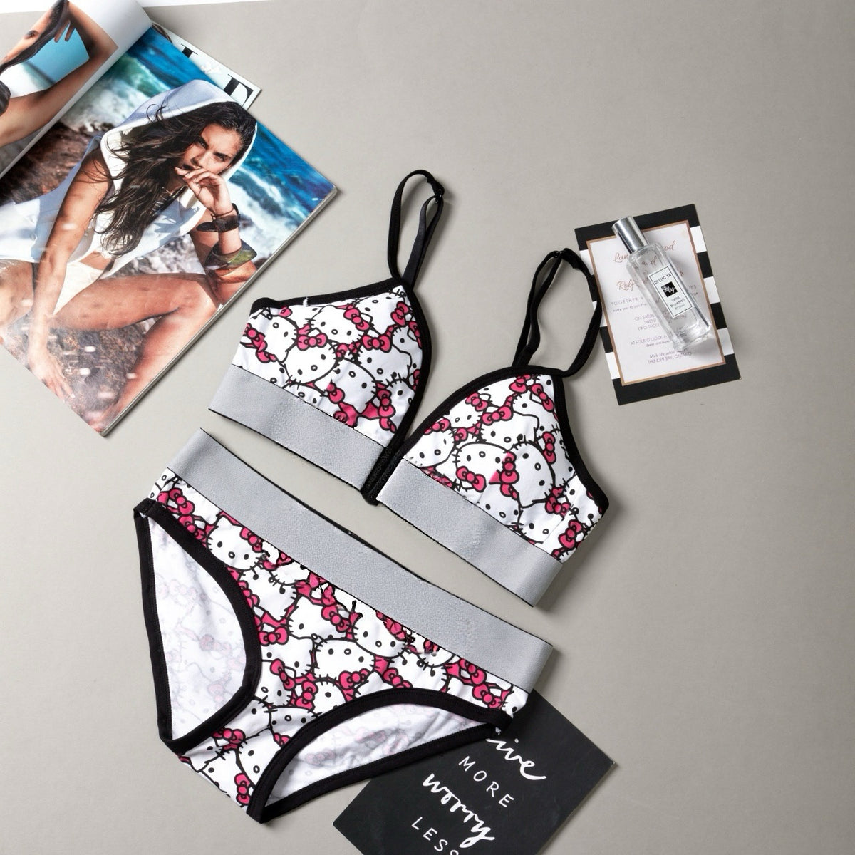Kitty Limited Edition Bralette & Bikini Set