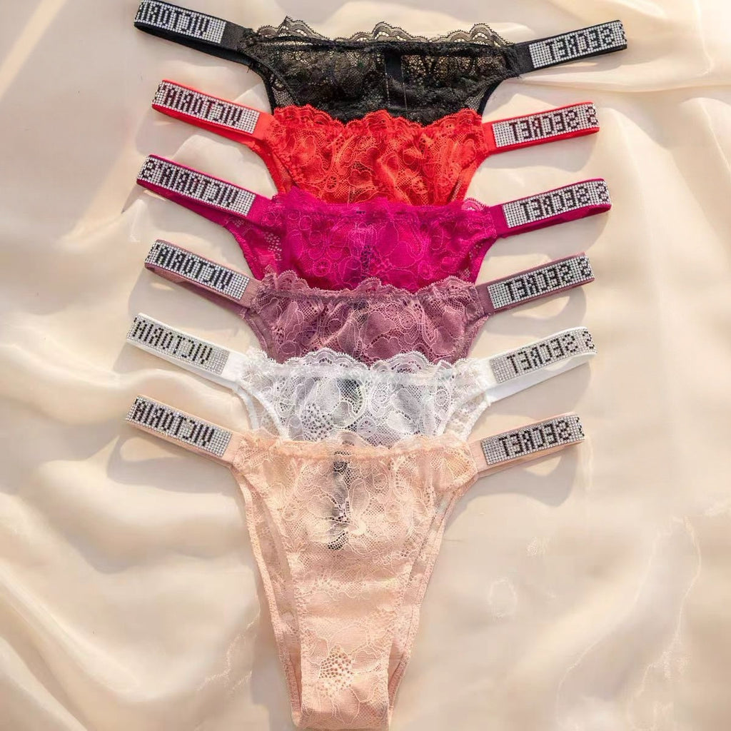 【19.9$ 3 PACKS 】FLORAL LACE CHEECK/T-BACK