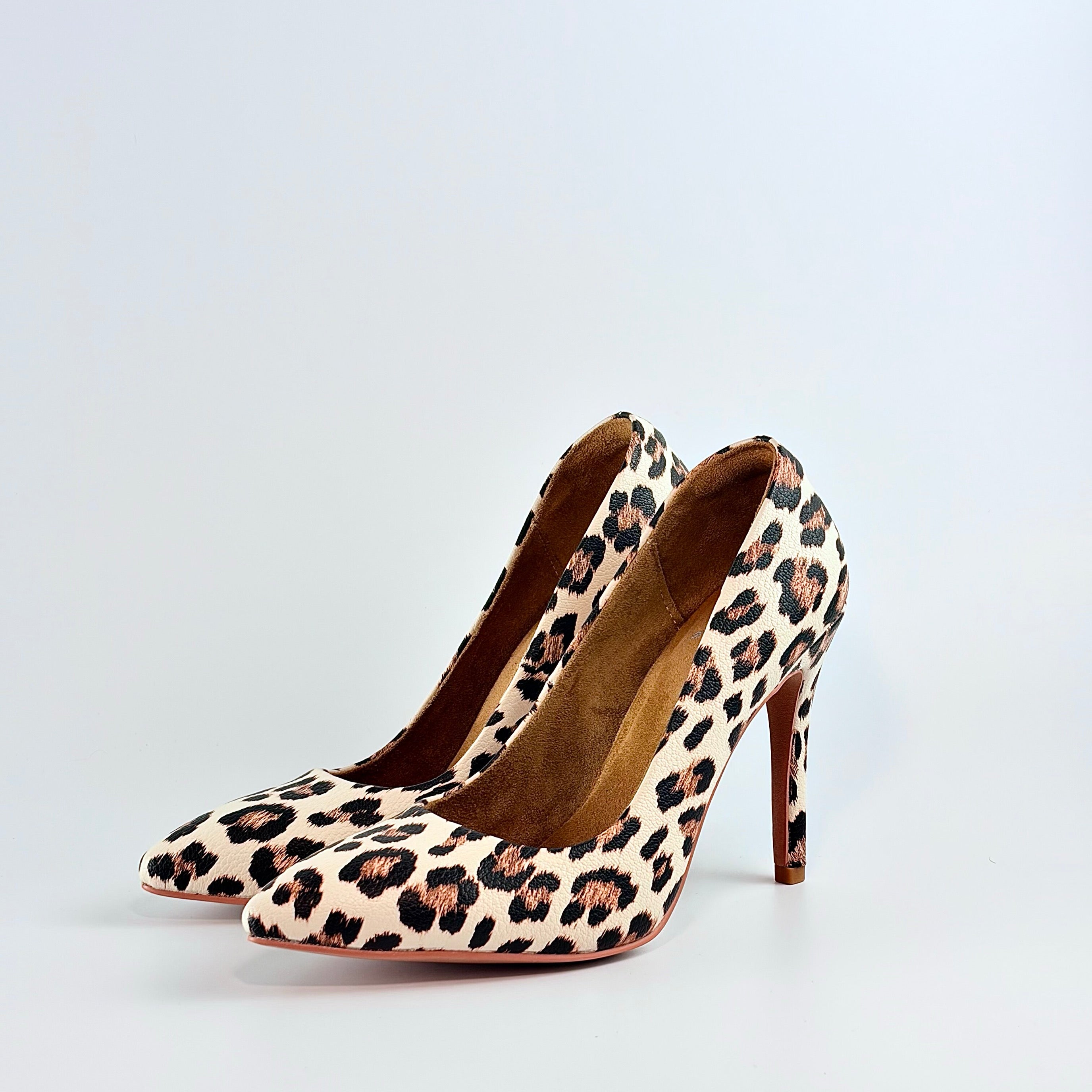 Leopard Print Dance Heels Professional Stiletto Pumps - Perfect for Heels Class & Latin Dance