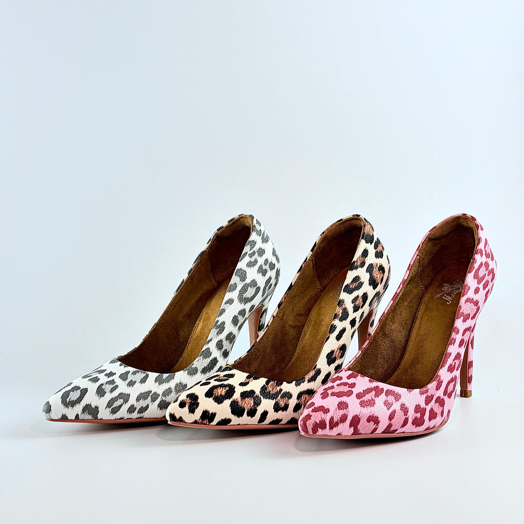 Leopard Print Dance Heels Professional Stiletto Pumps - Perfect for Heels Class & Latin Dance