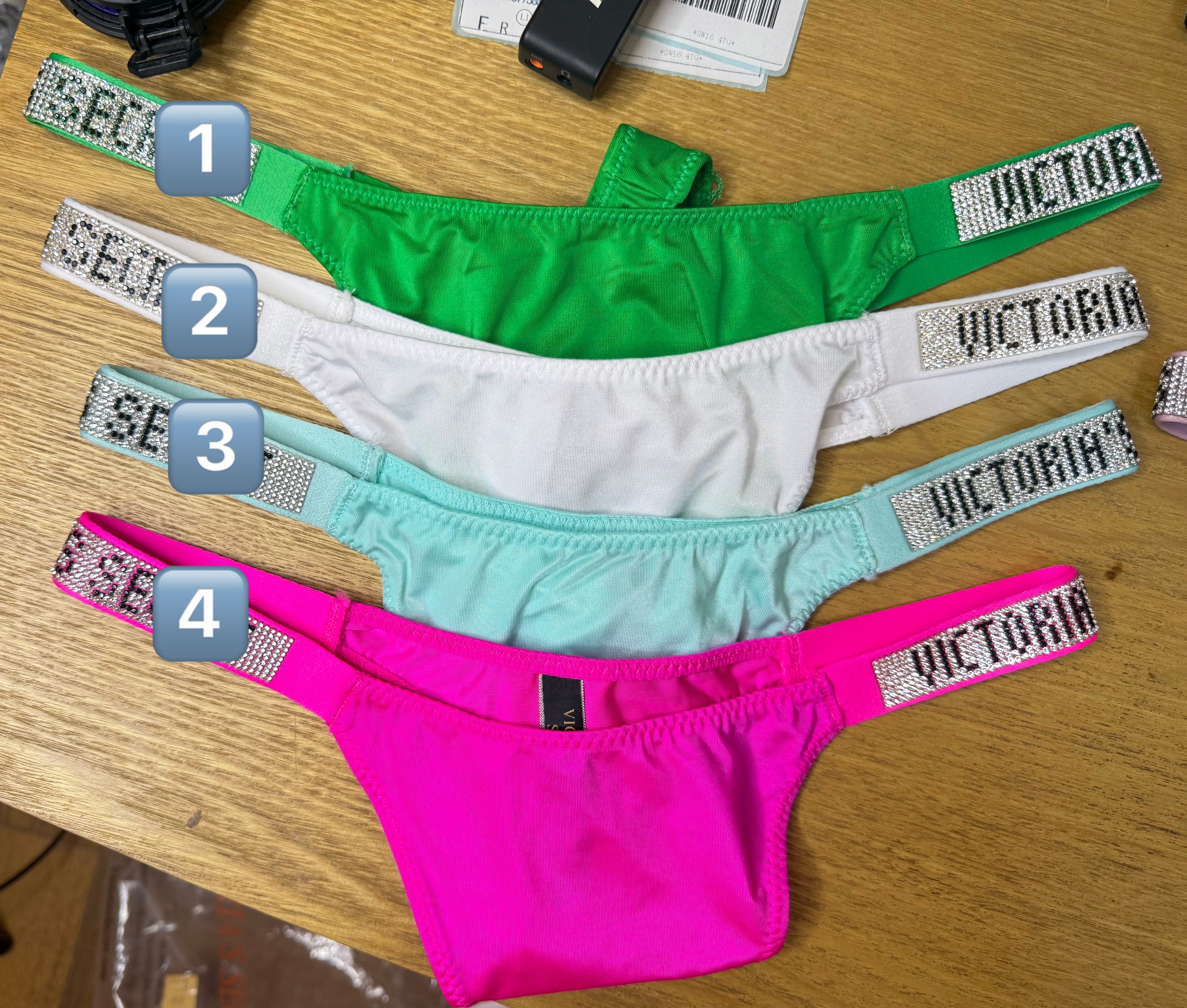 【19.9$ 3 PACKS 】MICROFIBER CHEEKY/T-BACK
