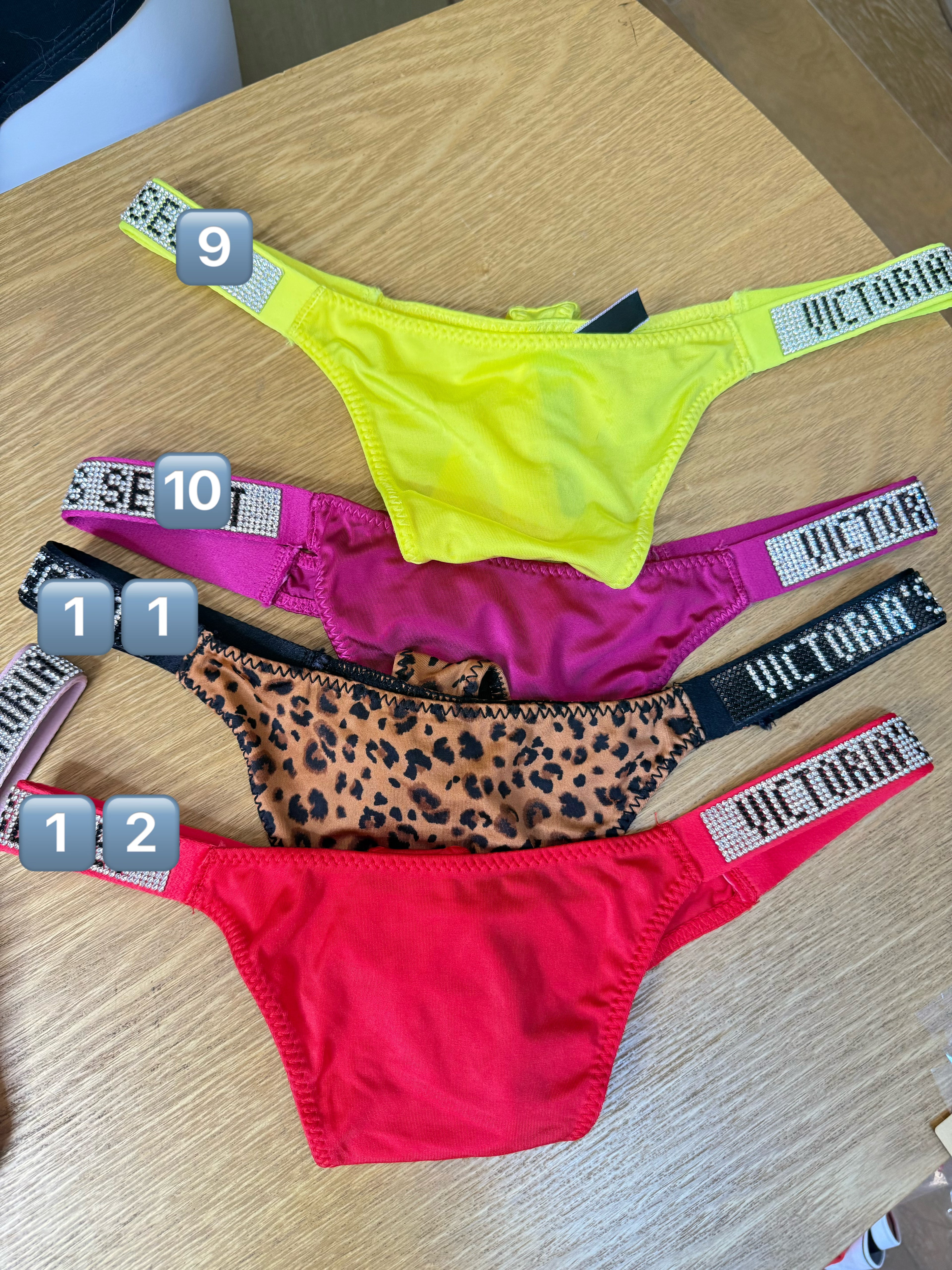 【19.9$ 3 PACKS 】MICROFIBER CHEEKY/T-BACK