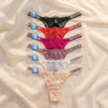【19.9$ 3 PACKS 】FLORAL LACE CHEECK/T-BACK